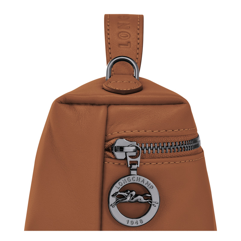 Longchamp | Le Pliage Xtra XS Vanity Cognac - Leather | Cognac