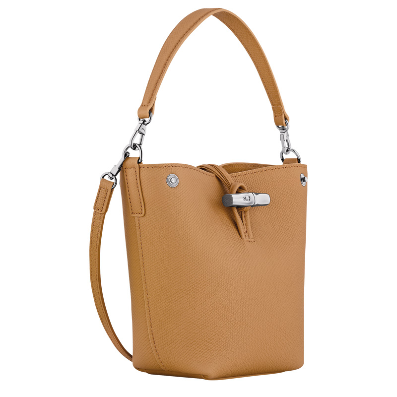 Longchamp | Le Roseau XS Bucket bag Walnut - Leather | Walnut