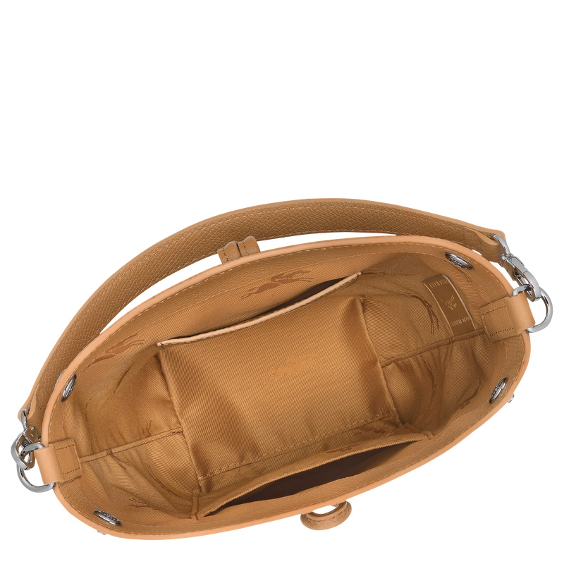 Longchamp | Le Roseau XS Bucket bag Walnut - Leather | Walnut
