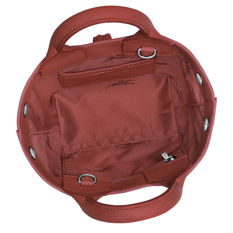 Longchamp | Le Roseau XS Handbag Chestnut - Leather | Chestnut