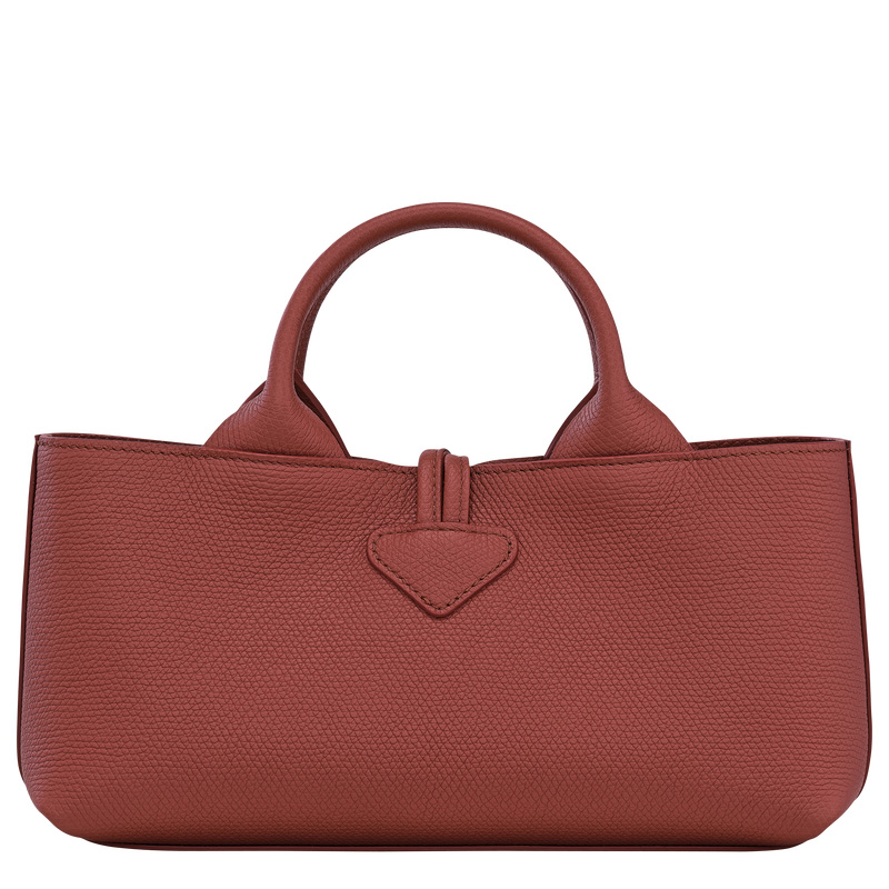 Longchamp | Le Roseau S Handbag Chestnut - Leather | Chestnut