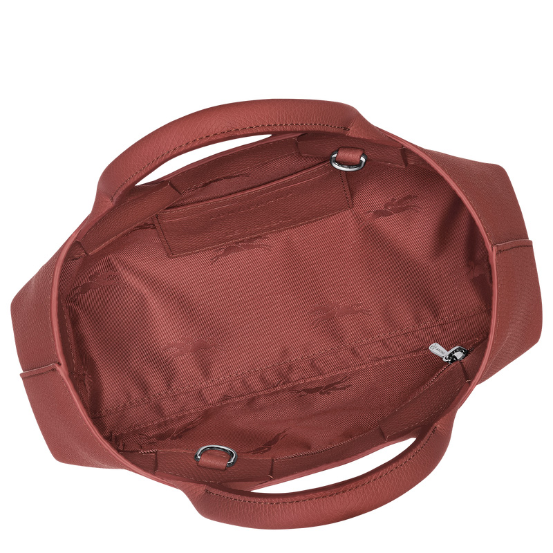 Longchamp | Le Roseau S Handbag Chestnut - Leather | Chestnut
