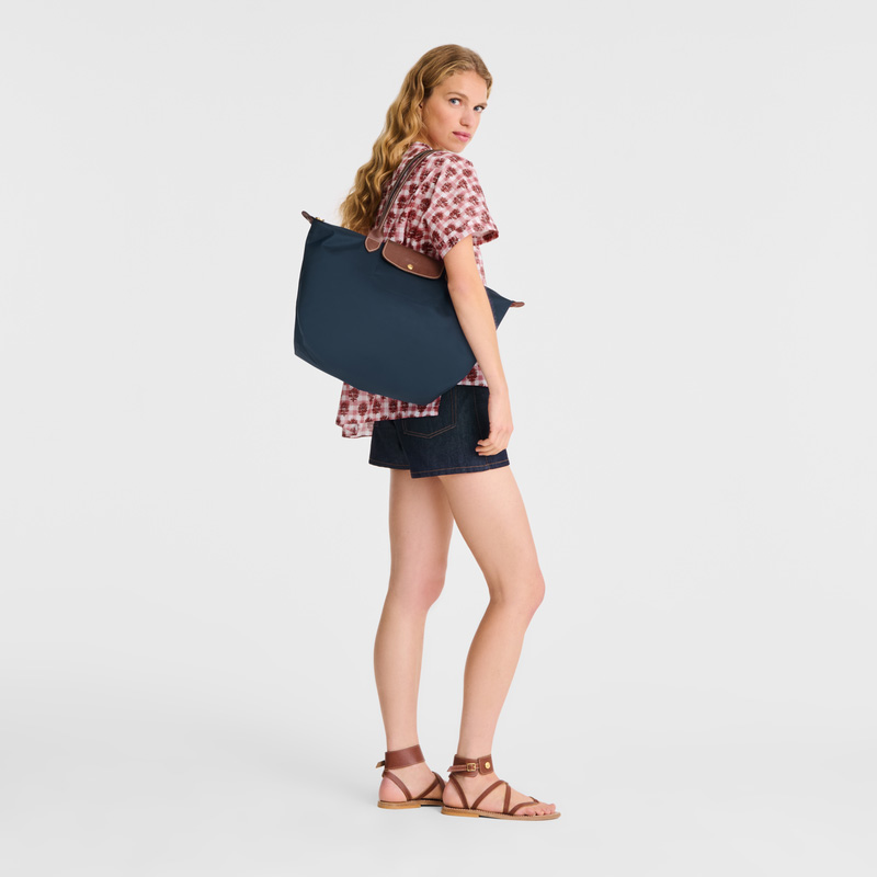 Longchamp | Le Pliage Original L Tote bag Navy - Recycled canvas | Navy