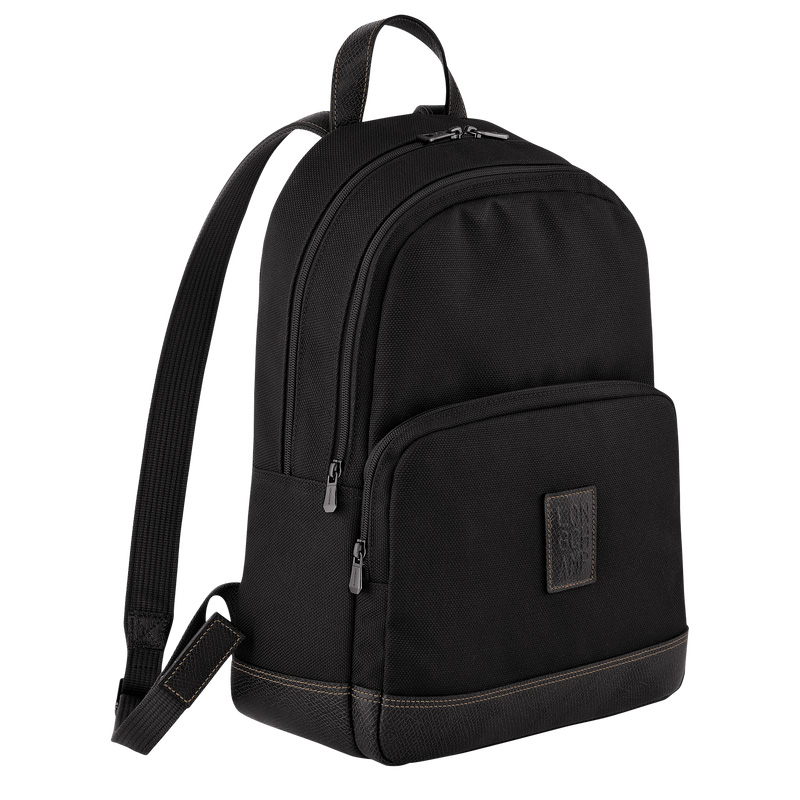 Longchamp | Boxford Backpack Black - Recycled canvas | Black