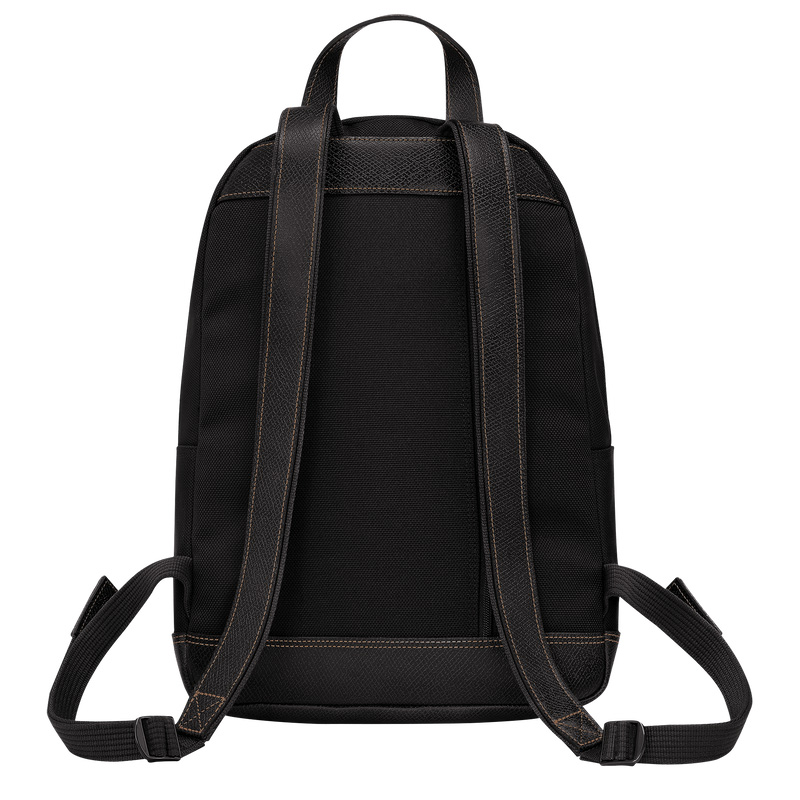 Longchamp | Boxford Backpack Black - Recycled canvas | Black