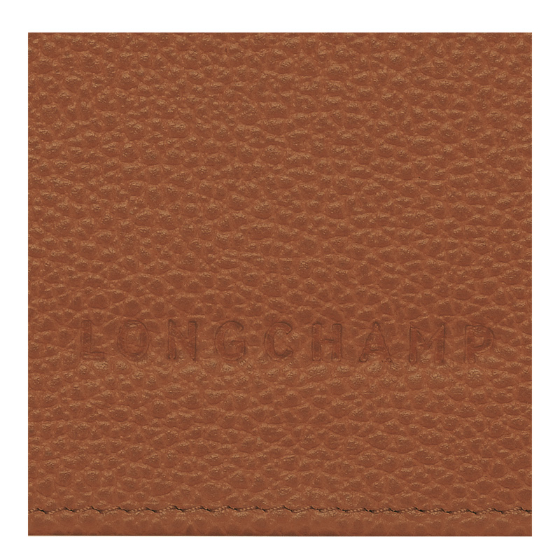 Longchamp | Le Foulonné Continental wallet Caramel - Leather | Caramel