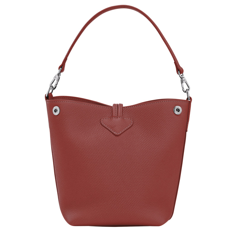 Longchamp | Le Roseau XS Bucket bag Chestnut - Leather | Chestnut