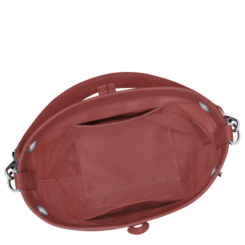 Longchamp | Le Roseau XS Bucket bag Chestnut - Leather | Chestnut