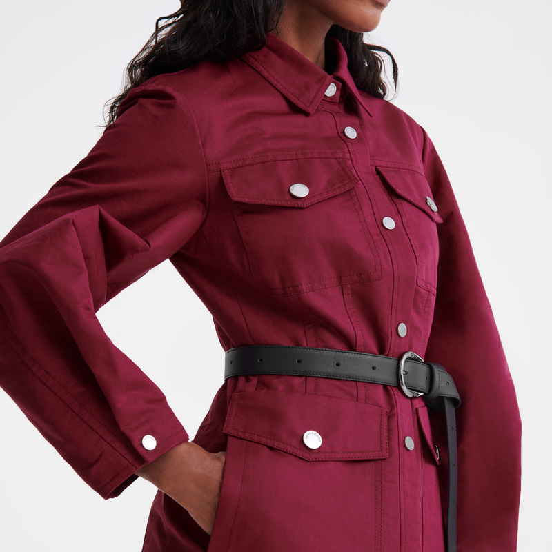 Longchamp | Dress Beetroot - Canvas | Beetroot