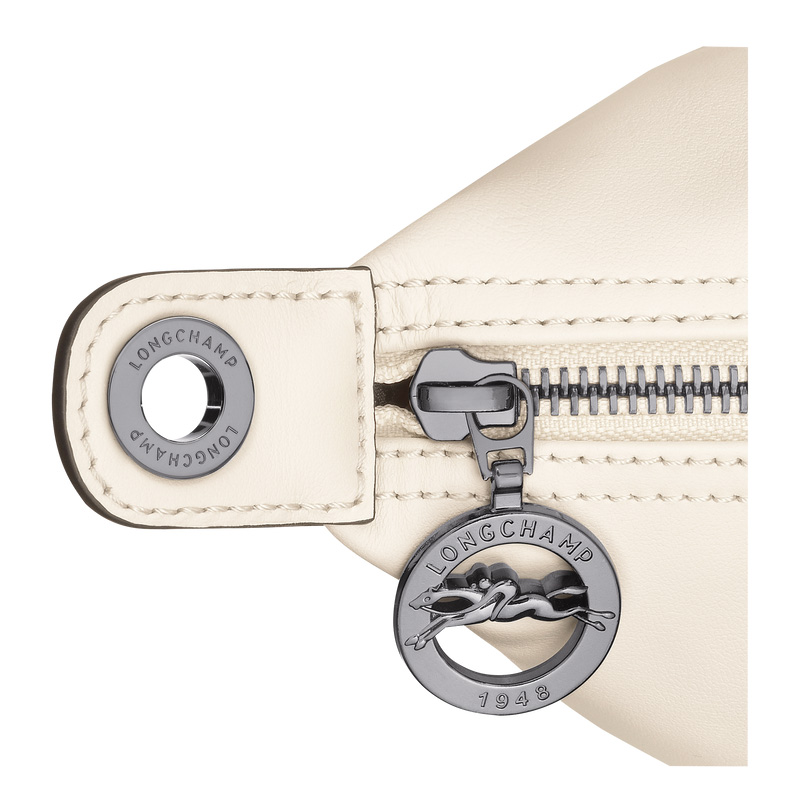 Longchamp | Le Pliage Xtra L Handbag Ecru - Leather | Ecru