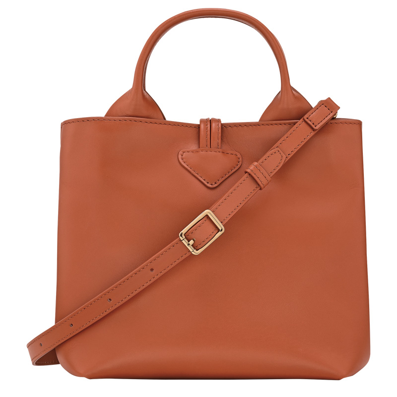 Longchamp | Le Roseau S Handbag Bark - Leather | Bark