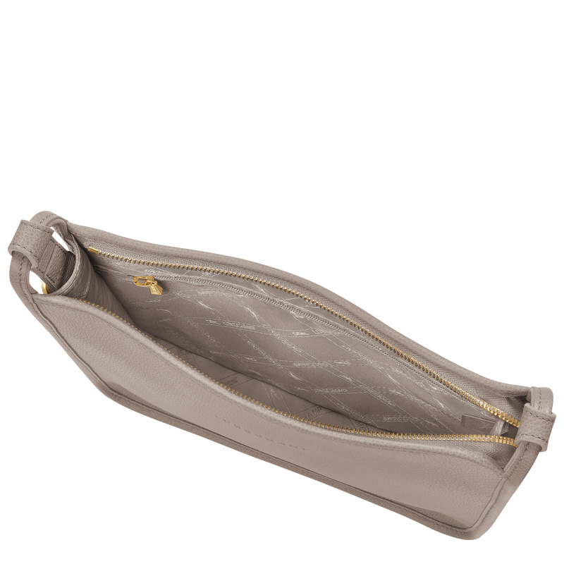 Longchamp | Le Foulonné M Crossbody bag Turtledove - Leather | Turtledove