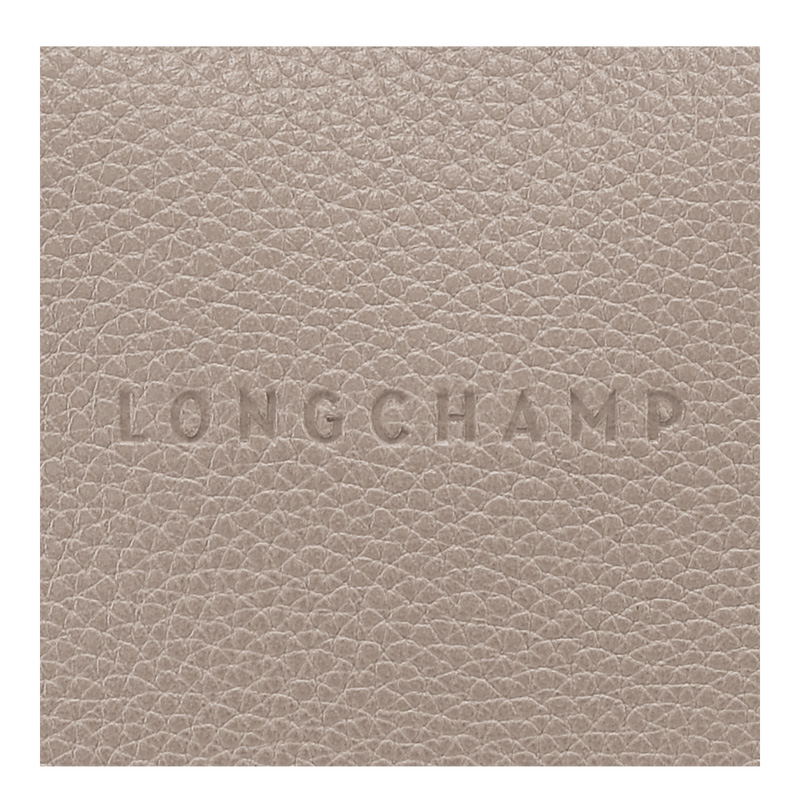 Longchamp | Le Foulonné M Crossbody bag Turtledove - Leather | Turtledove