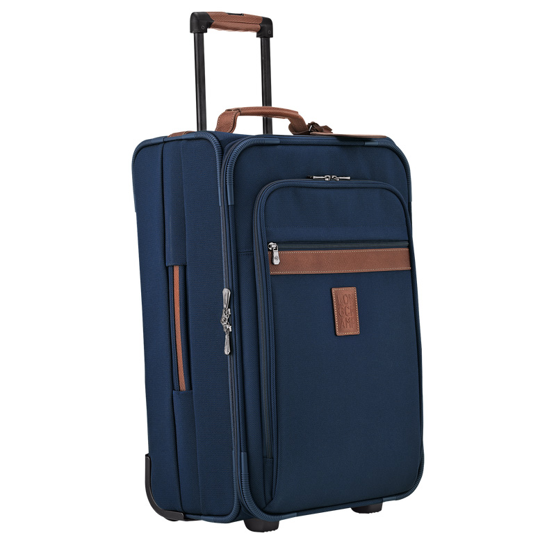 Longchamp | Boxford M Carry-on Blue - Recycled canvas | Blue