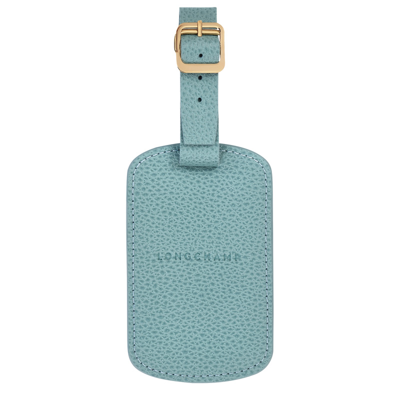 Longchamp | Le Foulonné Luggage tag Eucalyptus - Leather | Eucalyptus