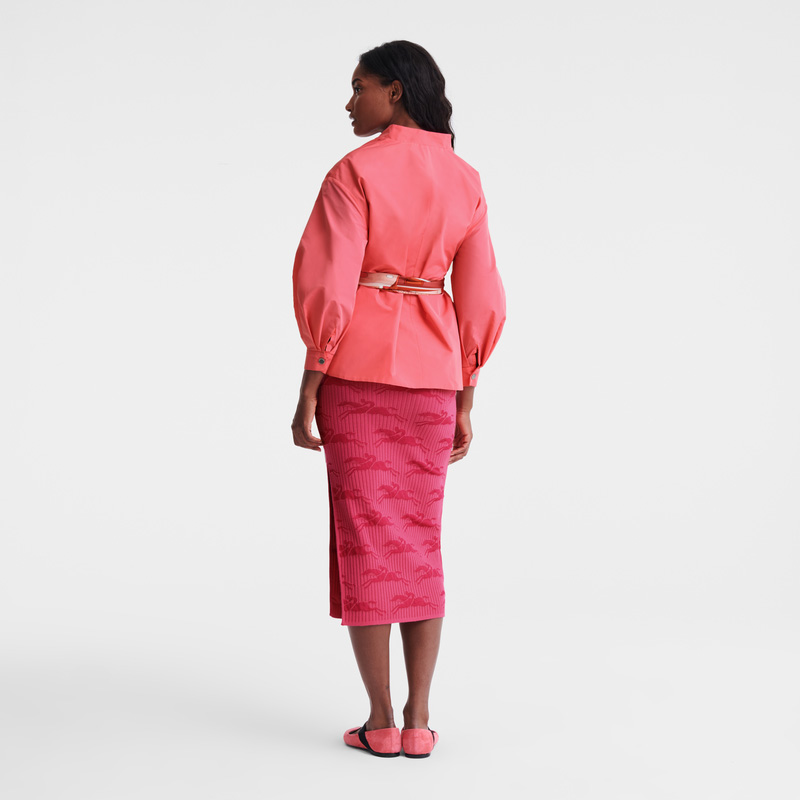 Longchamp | Kimono jacket Marshmallow - Technical taffeta | Marshmallow