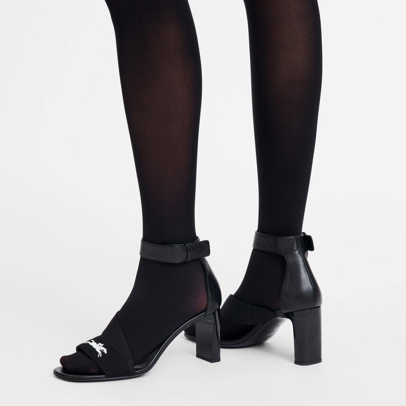 Longchamp | La Baronne Pumps Black - Leather | Black