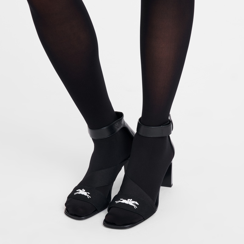 Longchamp | La Baronne Pumps Black - Leather | Black