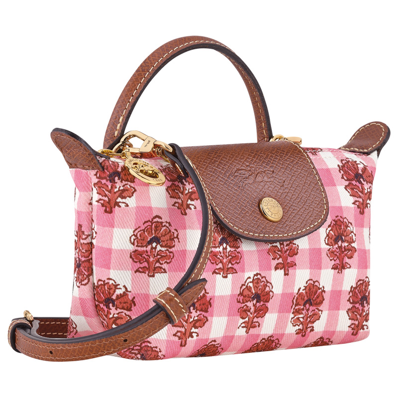 Longchamp | Le Pliage Collection XS Pouch Blush - Canvas | Blush