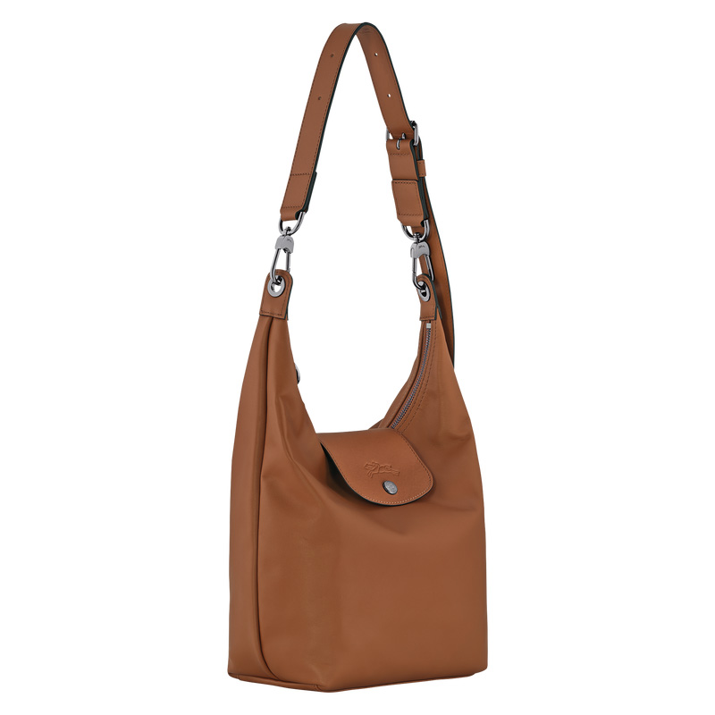 Longchamp | Le Pliage Xtra M Shoulder bag Cognac - Leather | Cognac