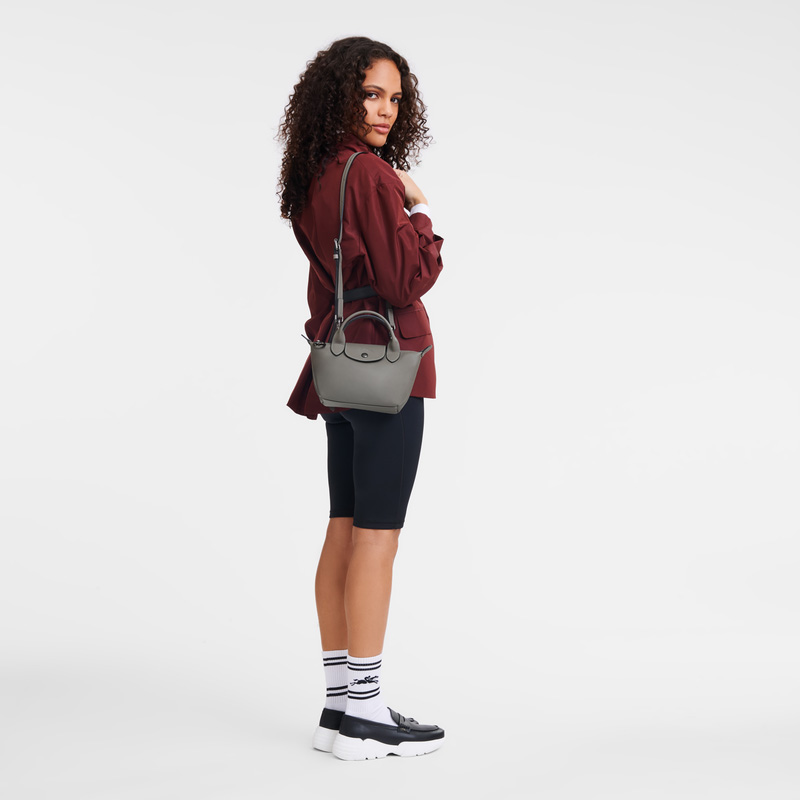 Longchamp | Le Pliage Xtra XS Handbag Turtledove - Leather | Turtledove