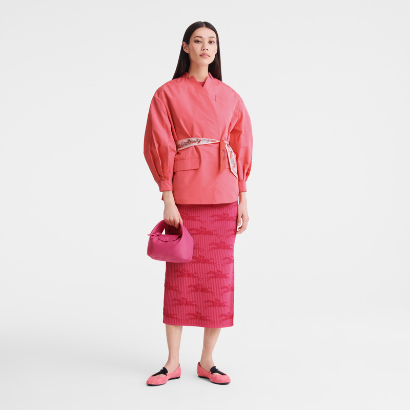 Longchamp | Le Pliage Xtra XS Handbag Pink - Leather | Pink