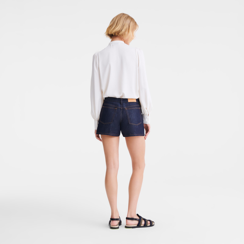 Longchamp | Shorts Midnight Blue - Denim | Midnight Blue