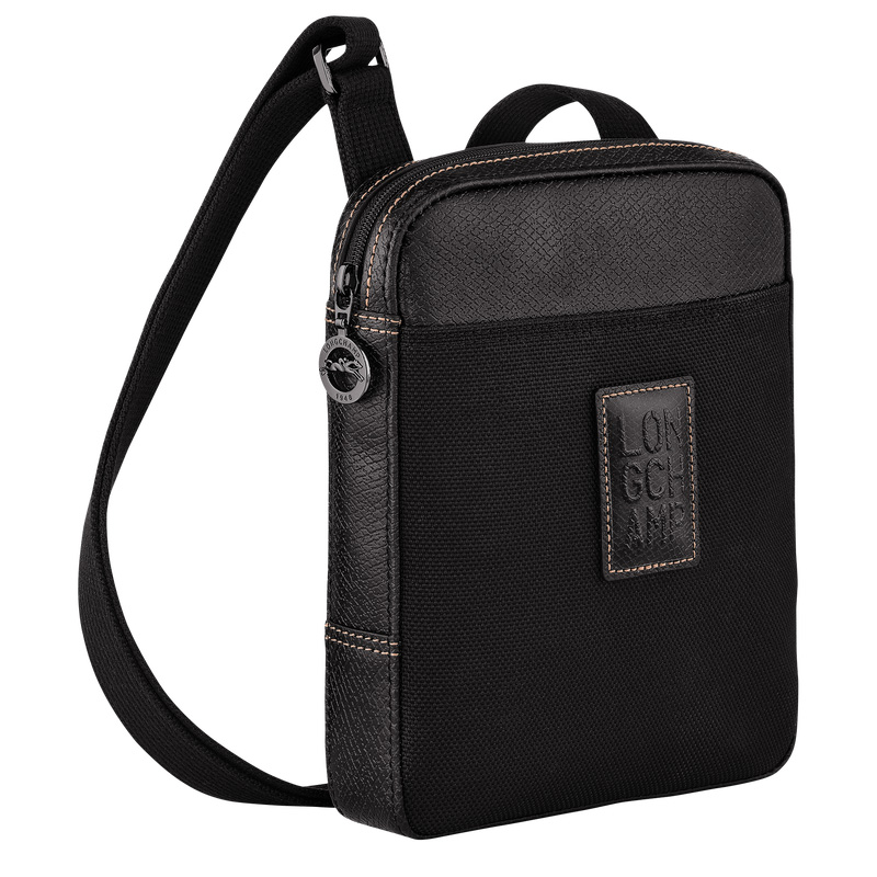 Longchamp | Boxford XS Crossbody bag Black - Recycled canvas | Black