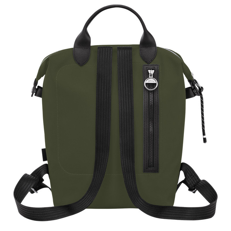 Longchamp | Le Pliage Energy L Backpack Khaki - Recycled canvas | Khaki