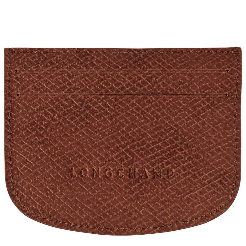 Longchamp | Épure Card holder Brown - Leather | Brown
