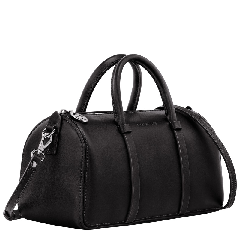 Longchamp | Daylong M Handbag Black - Leather | Black