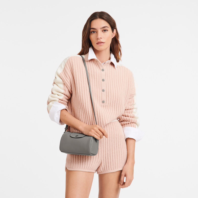 Longchamp | Le Pliage Xtra XS Crossbody bag Turtledove - Leather | Turtledove