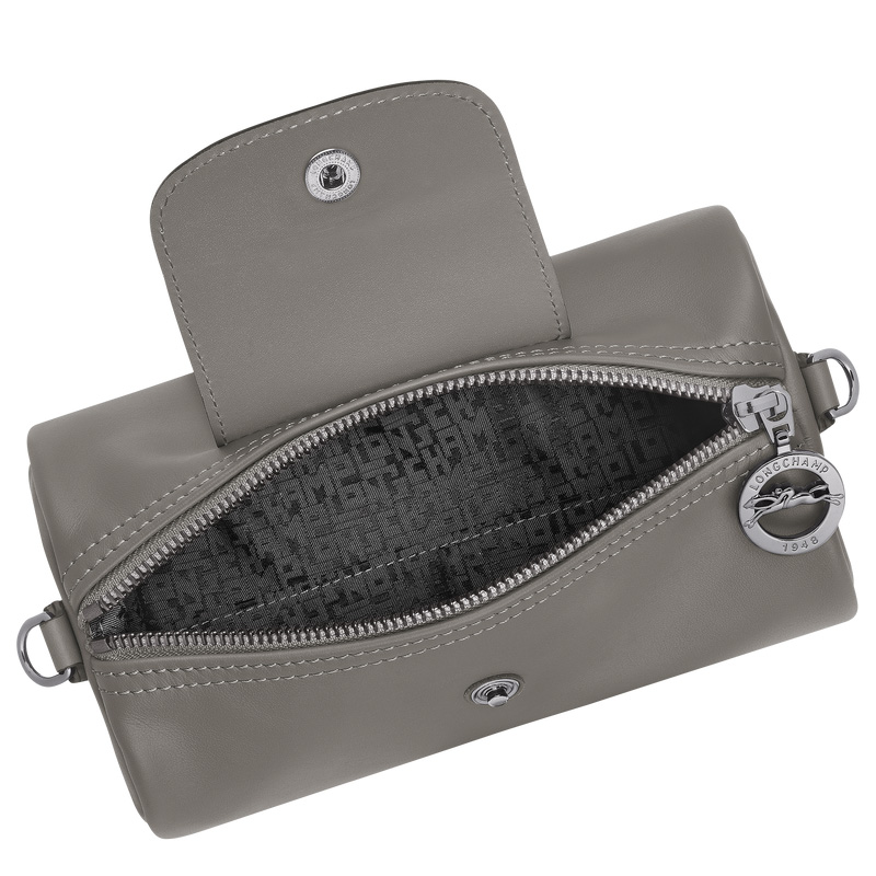Longchamp | Le Pliage Xtra XS Crossbody bag Turtledove - Leather | Turtledove
