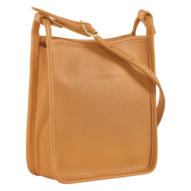 Longchamp | Le Foulonné S Crossbody bag Walnut - Leather | Walnut
