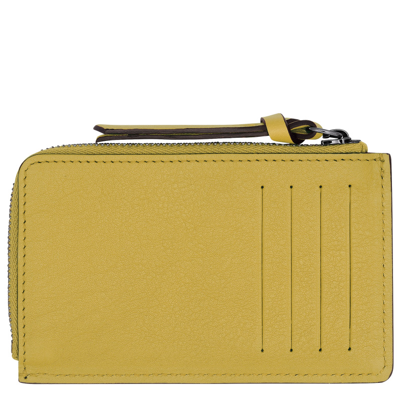 Longchamp | 3D Card holder Ginger - Leather | Ginger