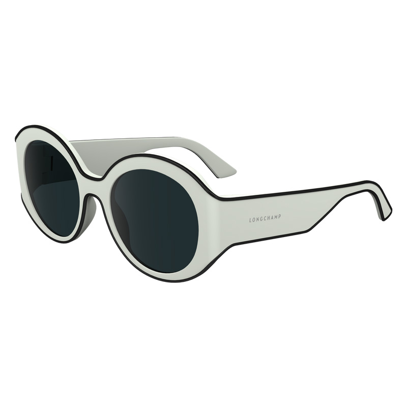 Longchamp | Sunglasses Ivory - Plant Based Resin | Ivory
