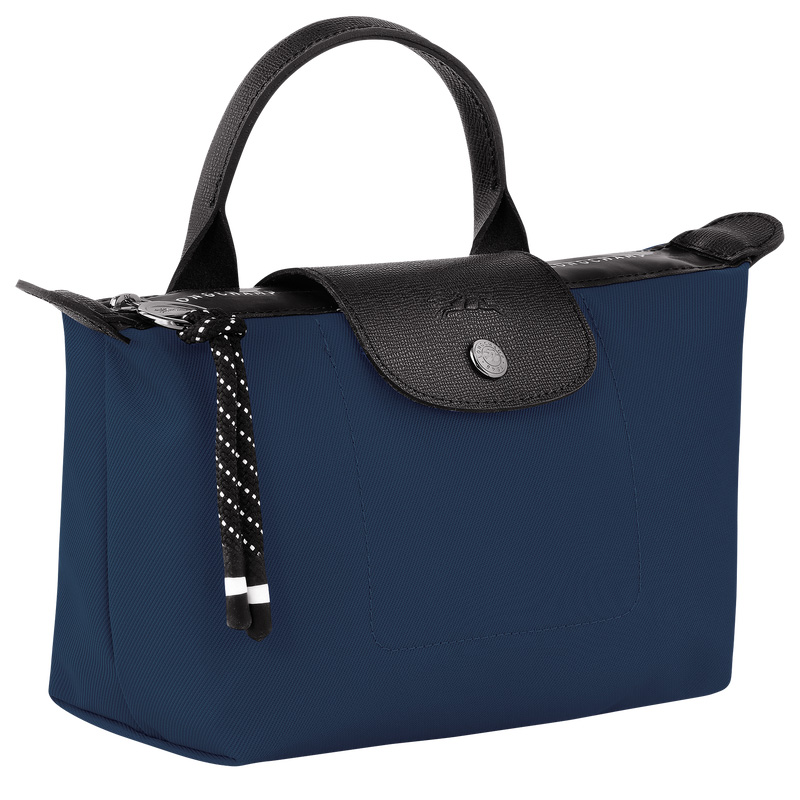 Longchamp | Le Pliage Energy Pouch Navy - Recycled canvas | Navy