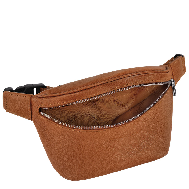 Longchamp | Le Foulonné M Belt bag Caramel - Leather | Caramel