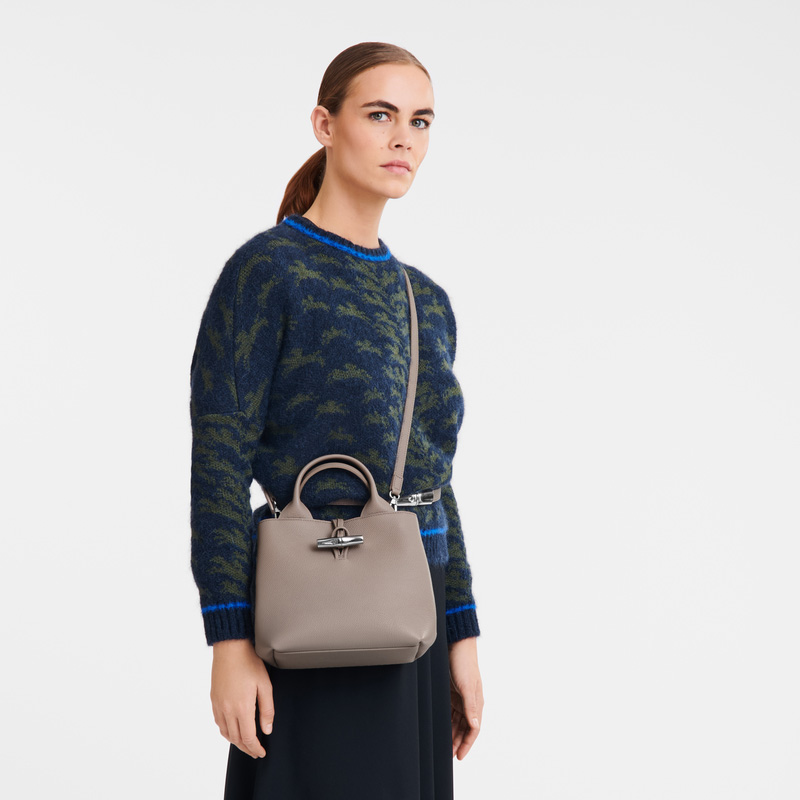 Longchamp | Le Roseau S Handbag Clay - Leather | Clay