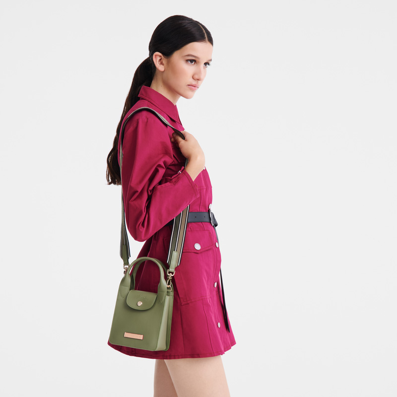 Longchamp | Le Pliage Xtra XS Tote bag Laurel - Leather | Laurel