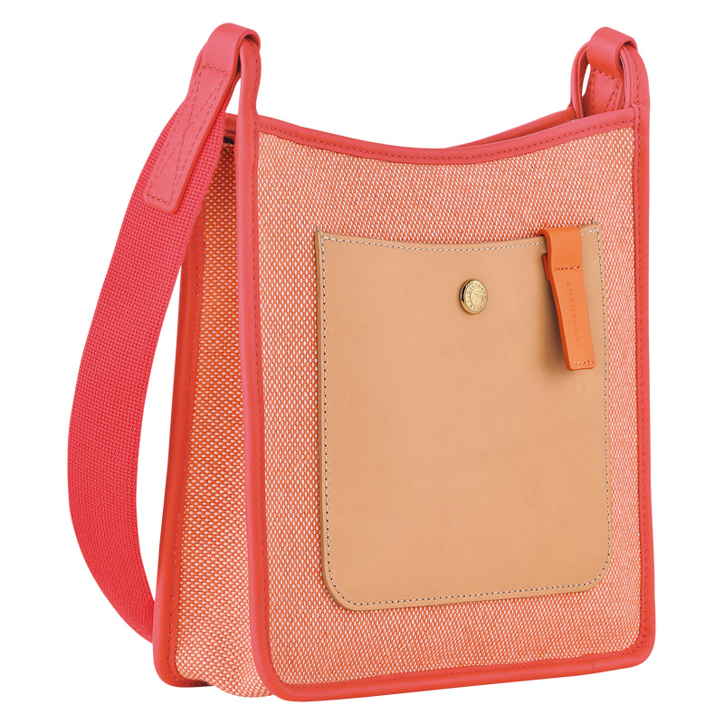 Longchamp | Le Foulonné S Crossbody bag Tomato - Canvas | Tomato