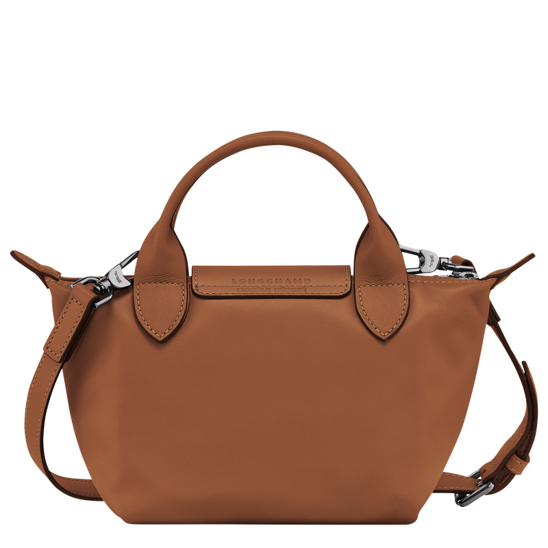 Longchamp | Le Pliage Xtra XS Handbag Cognac - Leather | Cognac