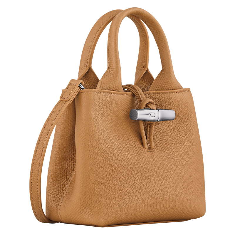 Longchamp | Le Roseau XS Handbag Walnut - Leather | Walnut