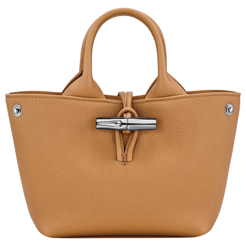 Longchamp | Le Roseau XS Handbag Walnut - Leather | Walnut