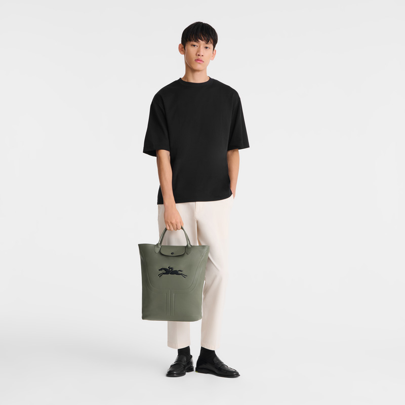 Longchamp | Le Pliage Xtra M Boots bag Khaki - Leather | Khaki