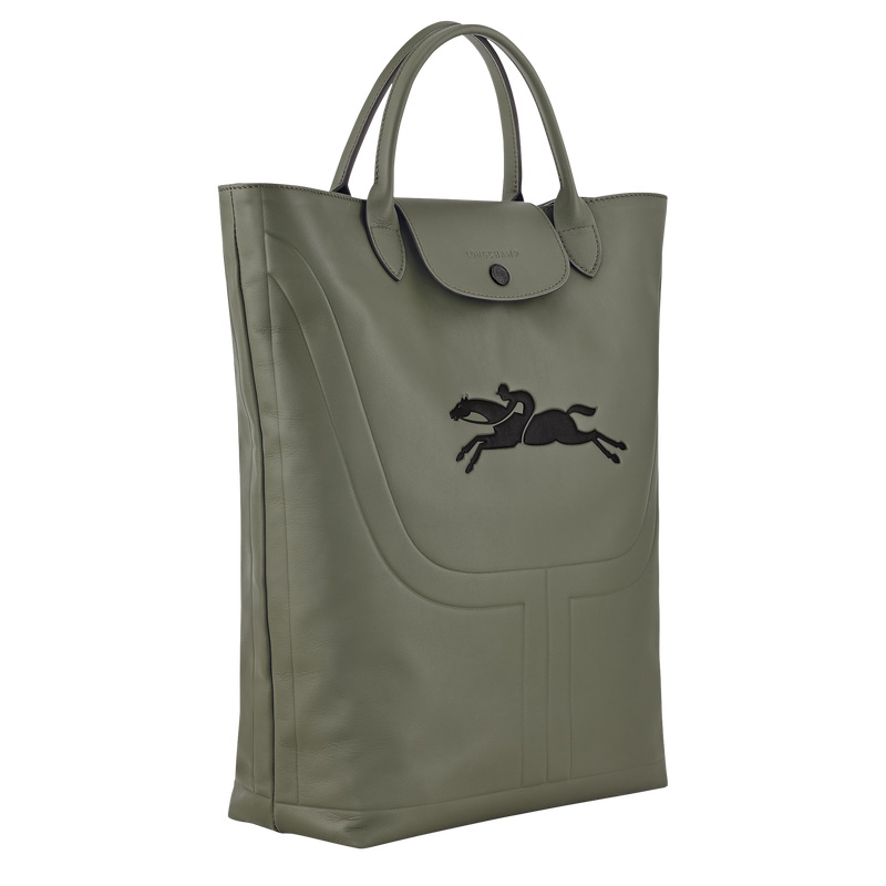 Longchamp | Le Pliage Xtra M Boots bag Khaki - Leather | Khaki