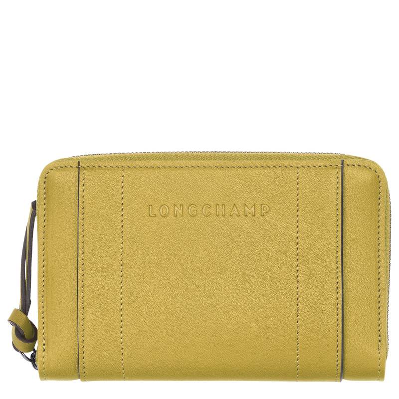 Longchamp | 3D Wallet Ginger - Leather | Ginger