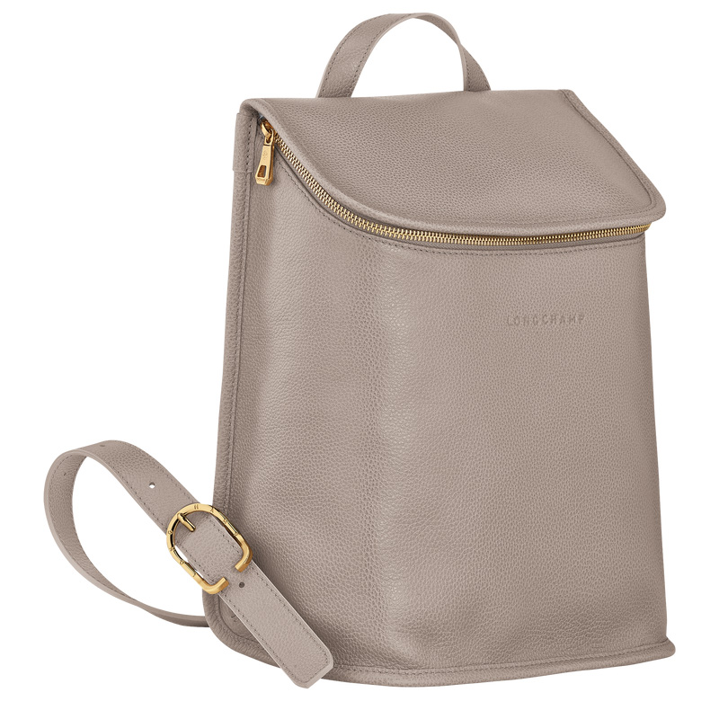 Longchamp | Le Foulonné Backpack Turtledove - Leather | Turtledove