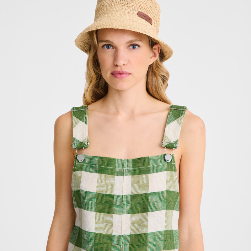 Longchamp | Dress Green - Vichy jacquard | Green