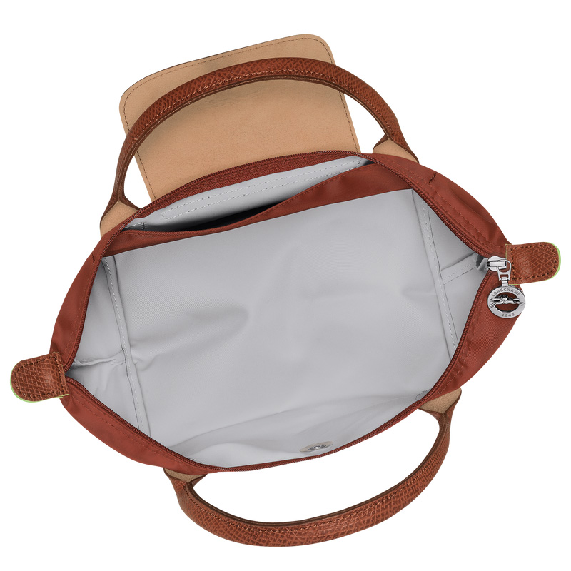 Longchamp | Le Pliage Green S Handbag Chestnut - Recycled canvas | Chestnut